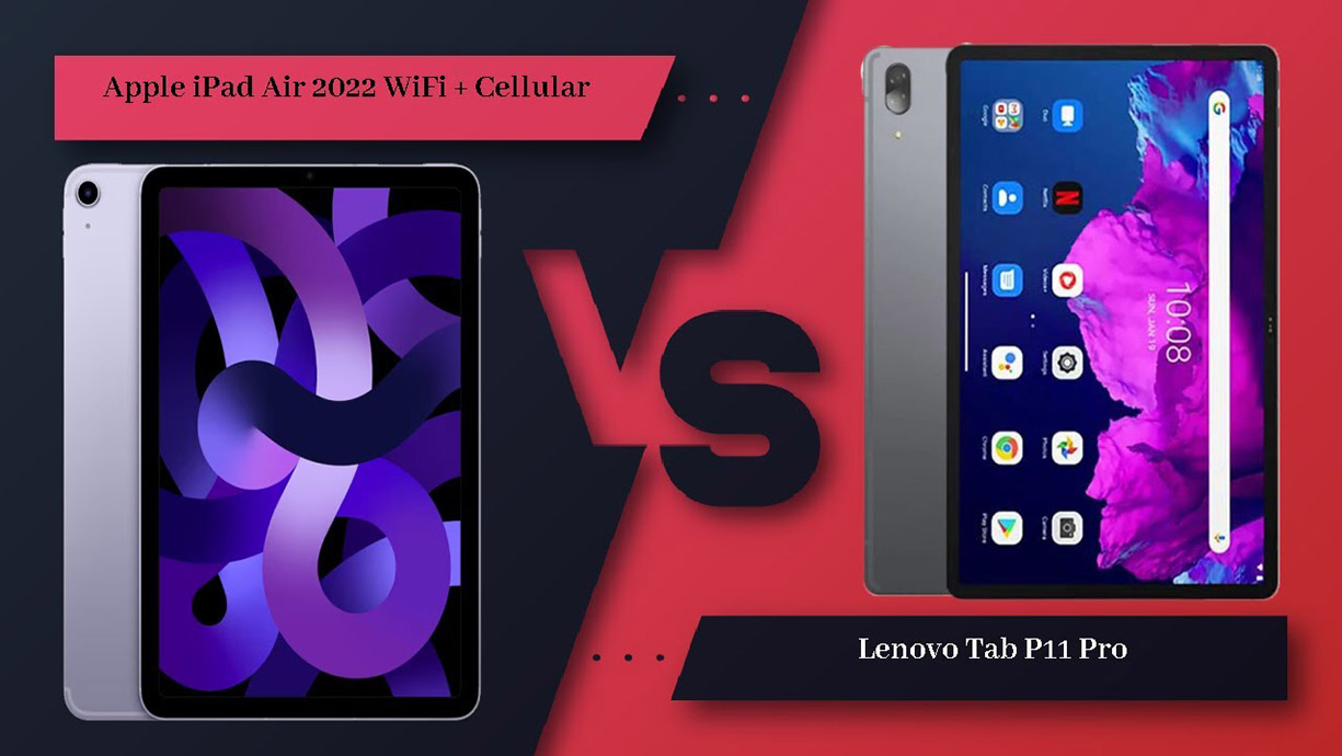 LENOVO Tab P11 (2nd Gen) vs. APPLE iPad Air (2022): Ontdek de Ideale Tabletkeuze