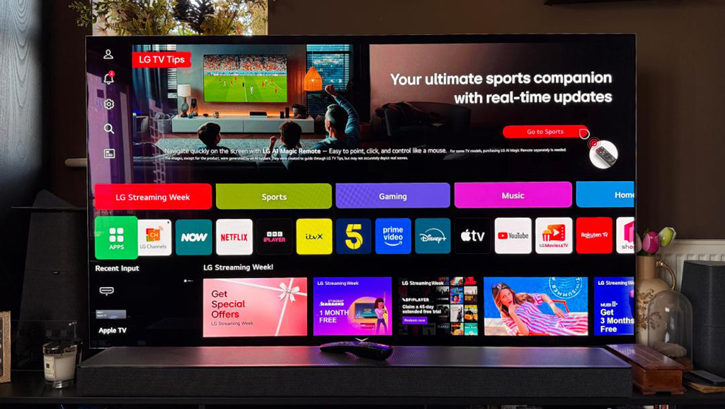 LG OLED55G56LS 55" OLED evo Smart 4K TV: De Innovatieve Keuze voor een Ongeëvenaarde Beeld- en Geluidsbeleving